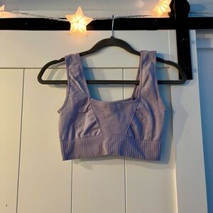 Free People Movement Lavender Sports Bra (M/L)